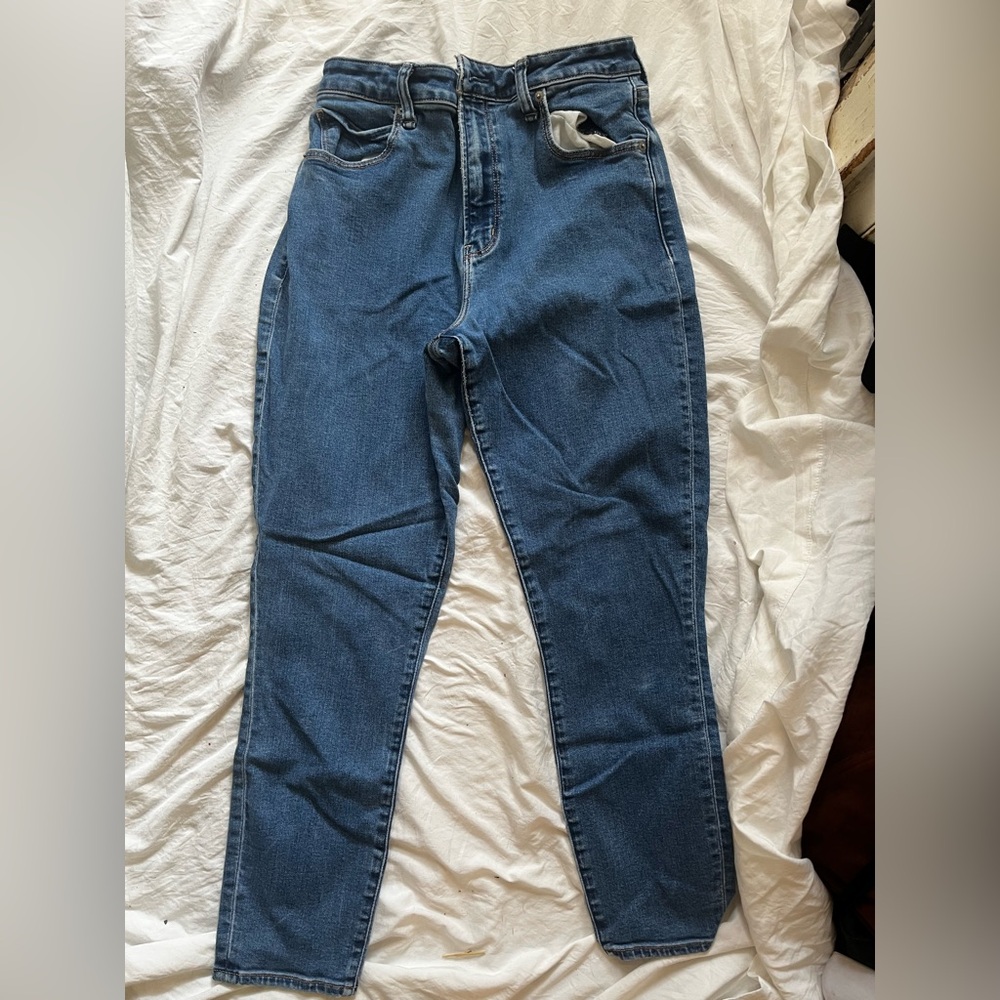 Abercrombie & Fitch the super skinny ankle high-rise